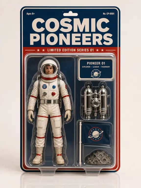 Action Figure Blister Pack