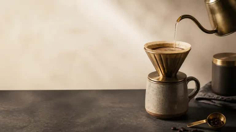 Banner with Copy Space (Coffee Brand)