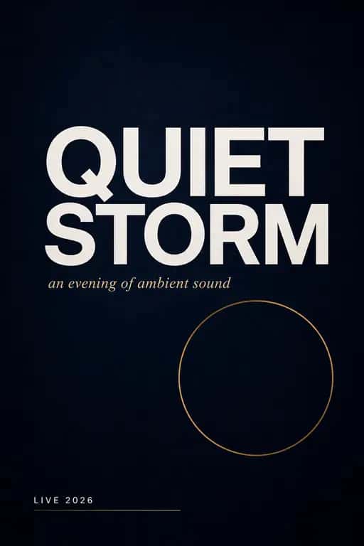 Editorial Typographic Poster