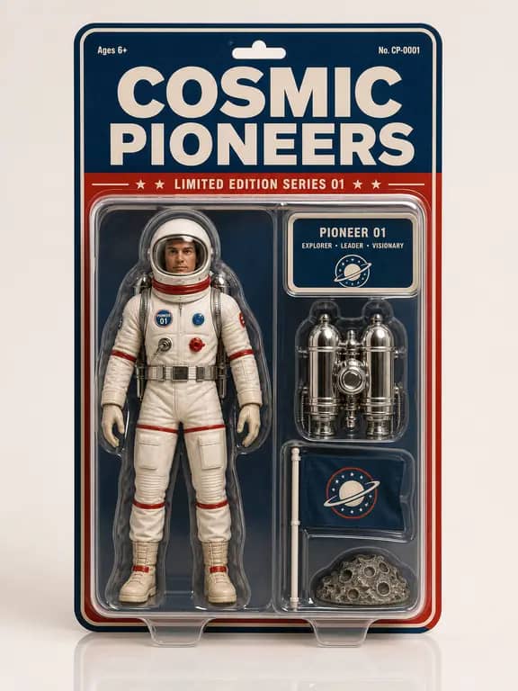 Action Figure Blister Pack