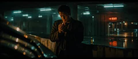 Cinematic Noir Film Still