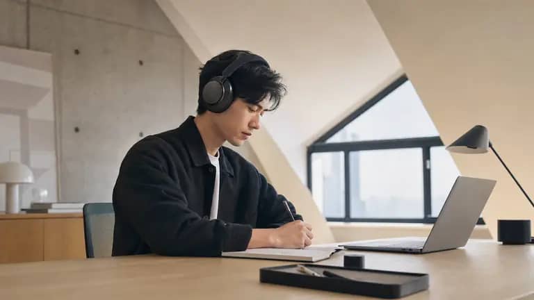 Lifestyle Product Photo (Wireless Headphones)