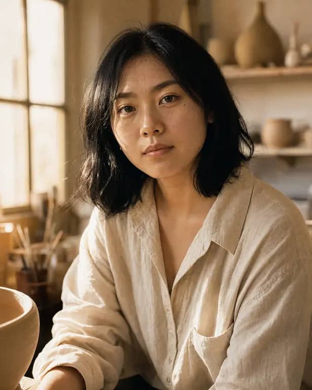 Photoreal Editorial Portrait