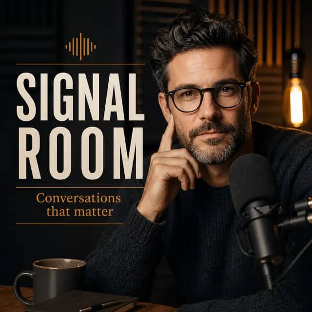 Podcast Cover Studio Portrait