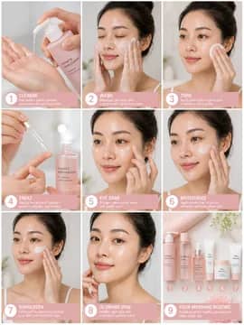 Skincare Routine Steps