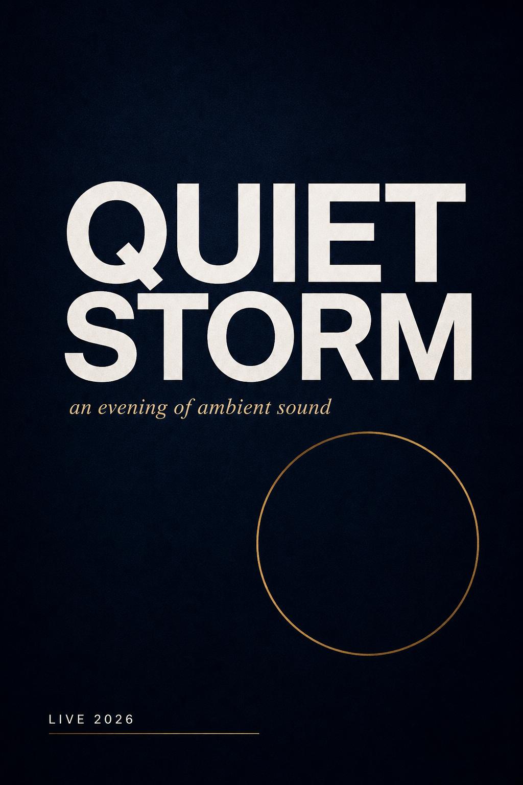 Editorial Typographic Poster