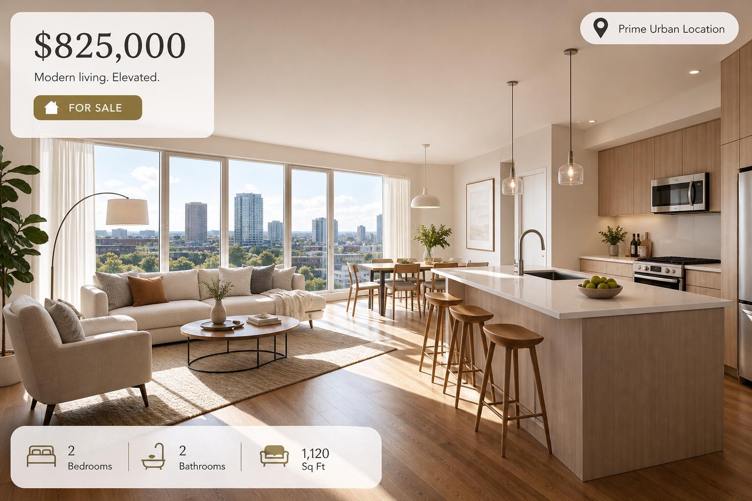Real Estate Listing Hero Interior