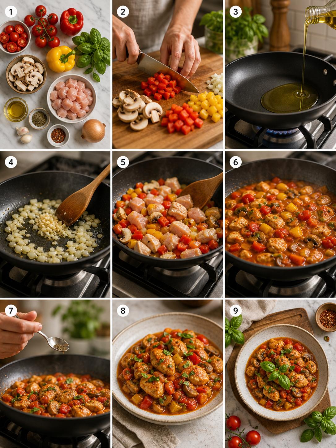 Food Recipe Steps