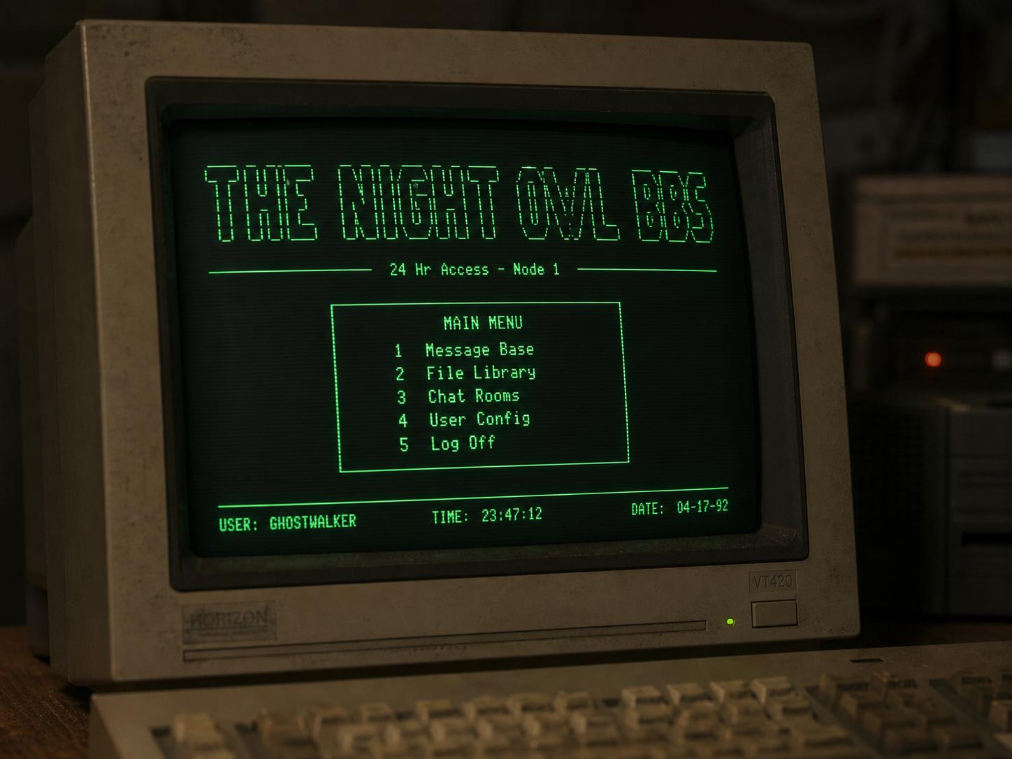 Retro BBS Terminal